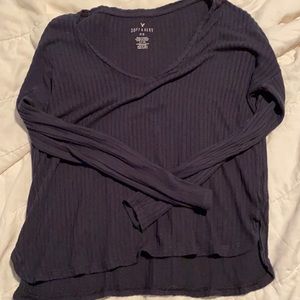AMERICAN EAGLE ribbed long sleeve